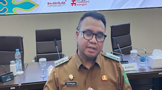 Bupati Kukar dr. Aulia Rahman Basri. (Lingkar Kaltim/M. As'ari)