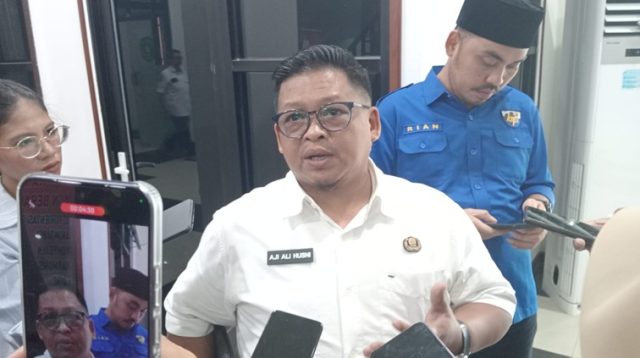 Kepala Dispora Kukar Aji Ali Husni. (Lingkar Kaltim/M. As'ari)