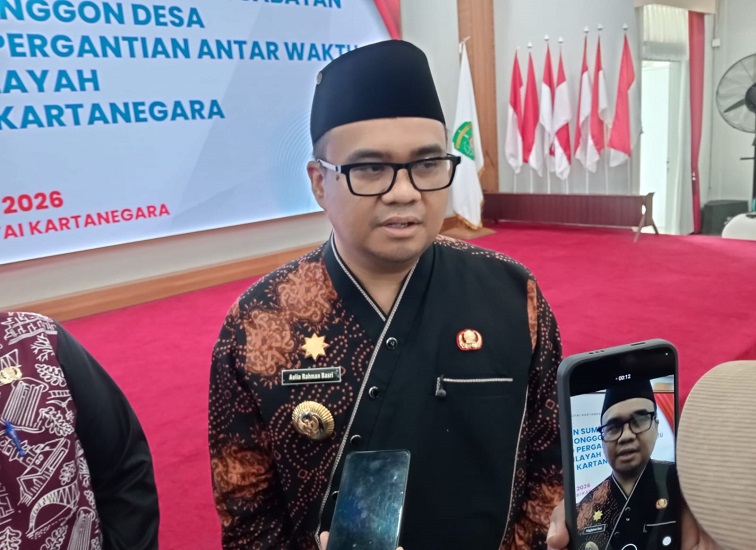 Bupati Kukar, dr. Aulia Rahman Basri.(Lingkar Kaltim/M. As'ari)