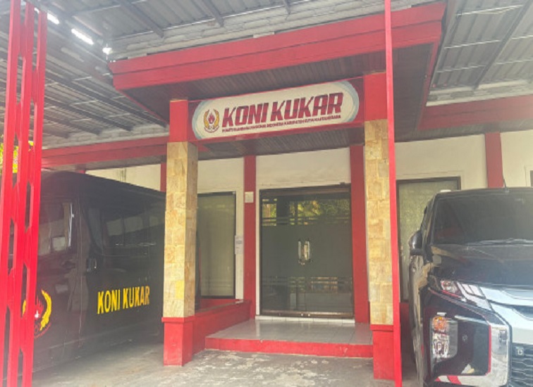 Kantor KONI Kukar. (Istimewa)