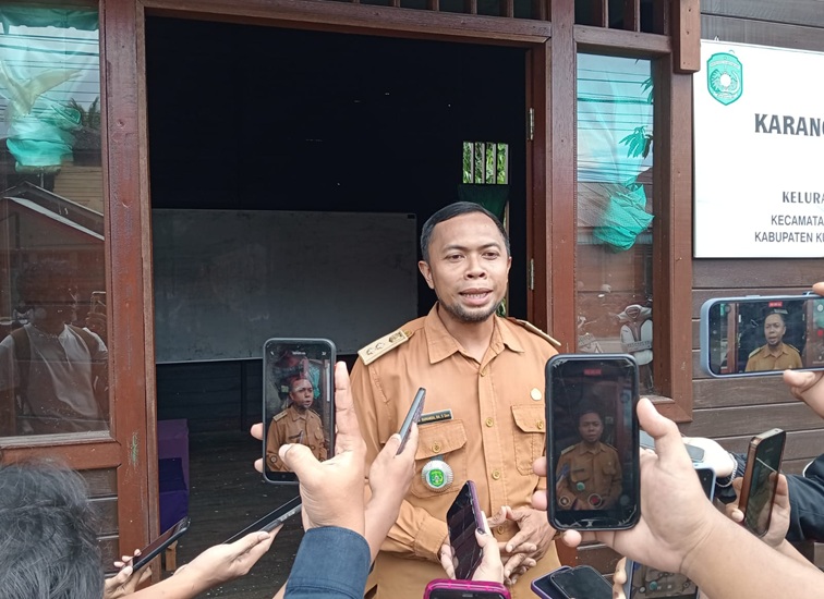 Lurah Baru, Bayu Ramanda. (Lingkar Kaltim/M. As'ari)