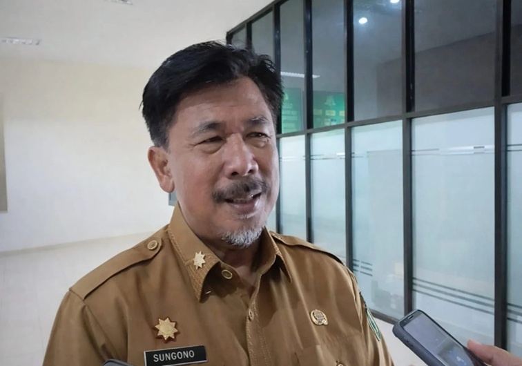 Sekda Kukar Sunggono. (Lingkar Kaltim/M. As'ari)