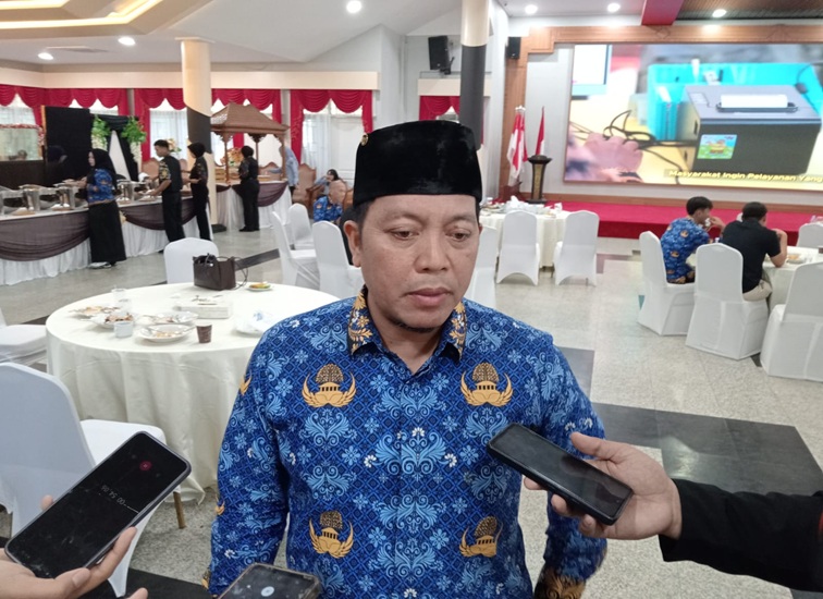 Plt. Kepala Disperindag Kukar Sayid Fathullah. (Lingkar Kaltim/M. As'ari)