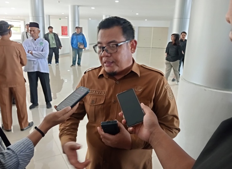 Kepala DPMD Kukar, Arianto. (Lingkar Kaltim/M. As'ari)