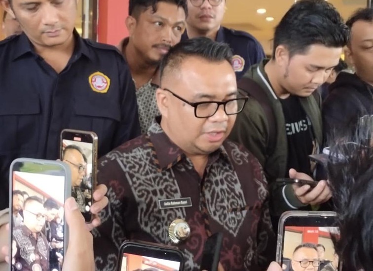 Bupati Kukar dr. Aulia Rahman Basri. (Lingkar Kaltim/M. As'ari)