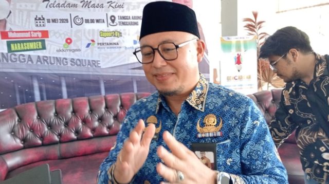 Kepala Disdikbud Kukar Heriansyah. (Lingkar Kaltim/M. As'ari)