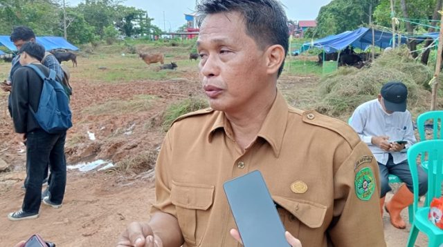 Kepala Bidang Peternakan Distanak Kukar, Iwan Hermawan. (Lingkar Kaltim/M. As'ari)