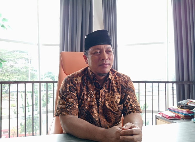 Plt. Kepala Disperindag Kukar Sayid Fathullah. (Lingkar Kaltim/M. As'ari)