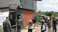 Bangunan yang dibongkar Satpol-PP Kukar di lahan milik Pemerintah Kelurahan Baru, Kecamatan Tenggarong. (Lingkar Kaltim/M. As'ari)