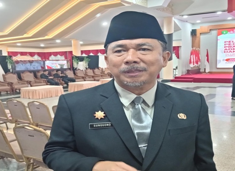 Ketua LPTQ Kukar, Sunggono. (Lingkar Kaltim/M. As'ari)
