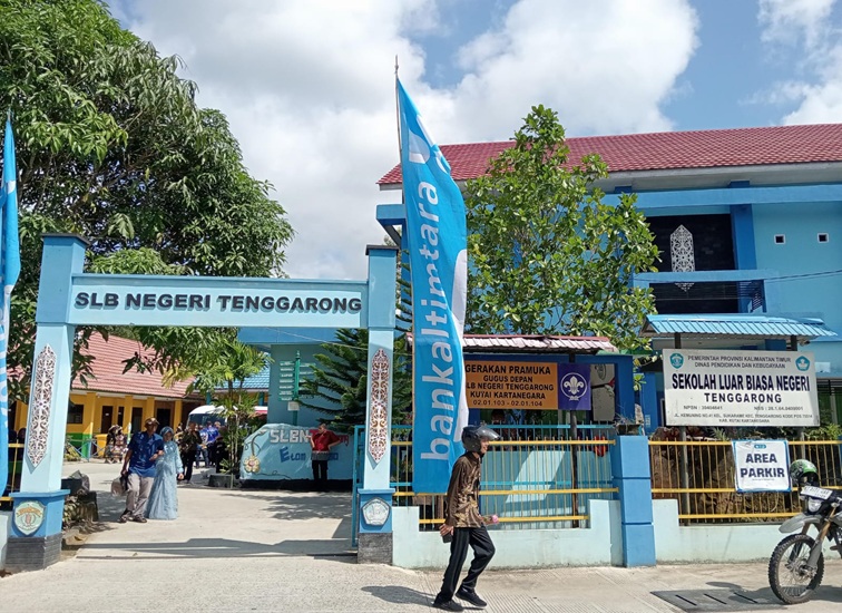 SLB Negeri Tenggarong. (Lingkar Kaltim/M. As'ari)