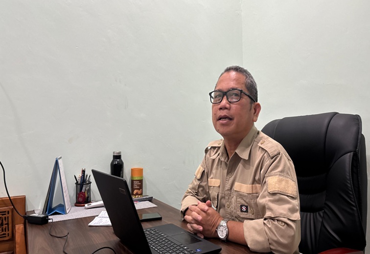 Kepala Bidang Perlindungan dan Jaminan Sosial Dinas Sosial (Dinsos) Kukar Muhammad Japfar (Rizki/Lingkarkaltim)