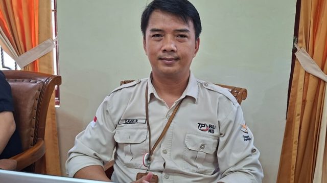Supervisor Bidang Bisnis dan Development PT Tunggang Parangan, David R, Selasa (30/6/26). (Dilla/Lingkarkaltim)