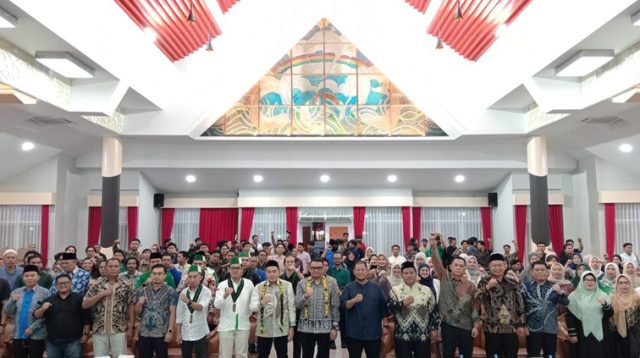 Pembukaan LK II dan SC Tingkat Nasional HMI Cabang Kukar. (Lingkar Kaltim/M. As'ari)