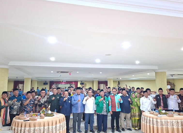 Kegiatan Muscab V IKA PMII Kukar, di Gedung Aula DPRD Kukar, Senin (29/06/26). (Dilla/lingkarkaltim)