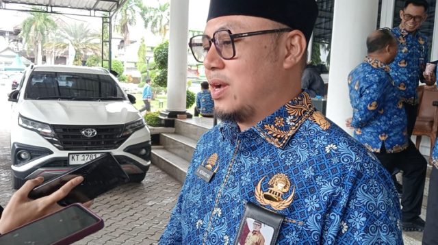 Kepala Disdikbud Kukar Heriansyah. (Lingkar Kaltim/M. As'ari)