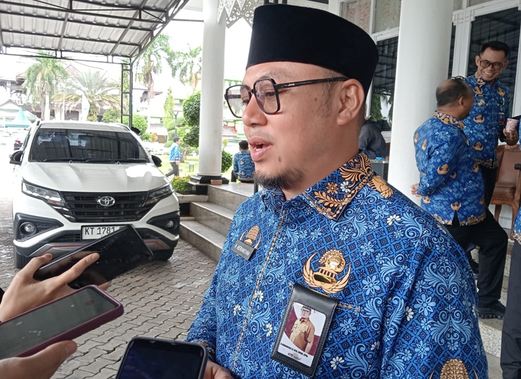 Kepala Disdikbud Kukar Heriansyah. (Lingkar Kaltim/M. As'ari)