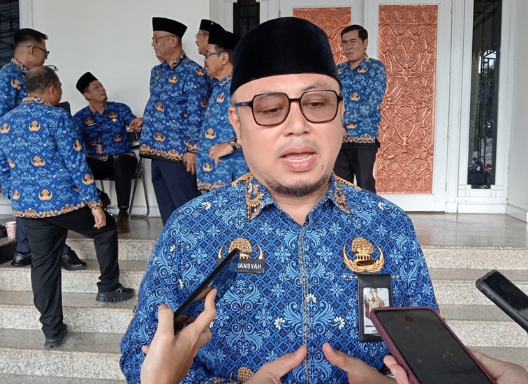 Kepala Disdikbud Kukar Heriansyah. (Lingkar Kaltim/M. As'ari)