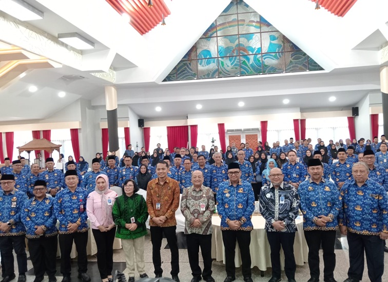 Launching SPPD Online Pemkab Kukar. (Lingkar Kaltim/M. As'ari)