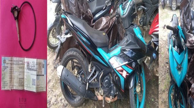 Barang Bukti yang diamankan Polsek Muara Kaman, Minggu (14/6/26). (Doc. Polsek Muara Kaman)