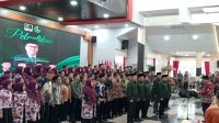 Pelantikan Pengurus MD KAHMI Kukar. (Lingkar Kaltim/M. As'ari)
