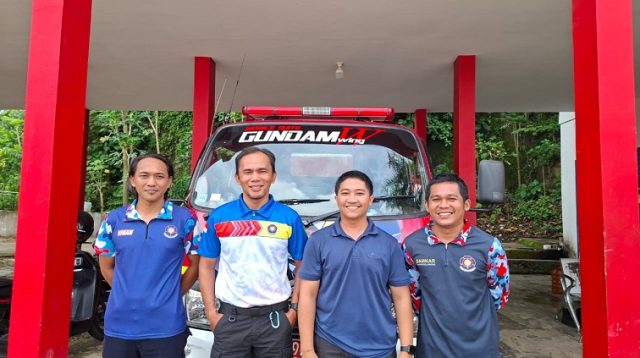 Anggota pos Sektor Tenggarong, Jalan Pattimura, Rabu (24/6/26). (Dilla/lingkarkaltim)