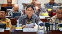 20260610_MK PYS_Raker Pengantar KEM PPKF dan Pembentukan Panja__202606100010023 Menteri Keuangan (Menkeu) Purbaya Yudhi Sadewa dalam Rapat Kerja Komisi XI DPR di Jakarta pada Rabu (10/06).(Dok.Kemenkeu)