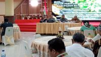 RDP terkait pengembalian Plasma, ganti rugi, dan Kemitraan Perkebunan Sawit dengan PT JMS di Kecamatan Muara Wis. (Lingkar Kaltim/M. As'ari)