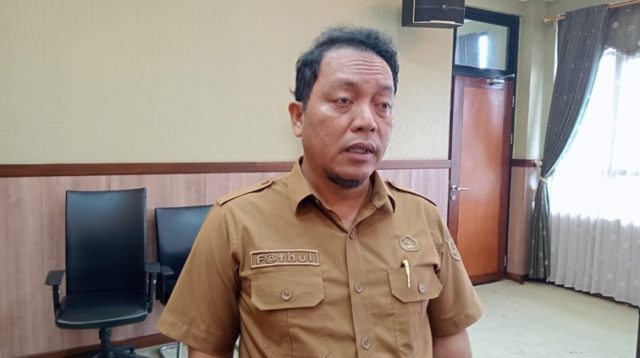 Kepala Disperindag Kukar, Sayid Fathullah. (Lingkar Kaltim/M. As'ari)