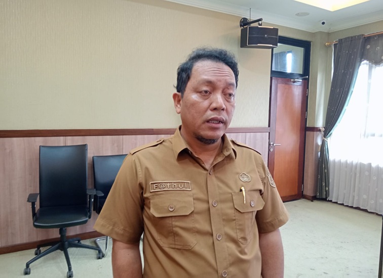 Kepala Disperindag Kukar, Sayid Fathullah. (Lingkar Kaltim/M. As'ari)