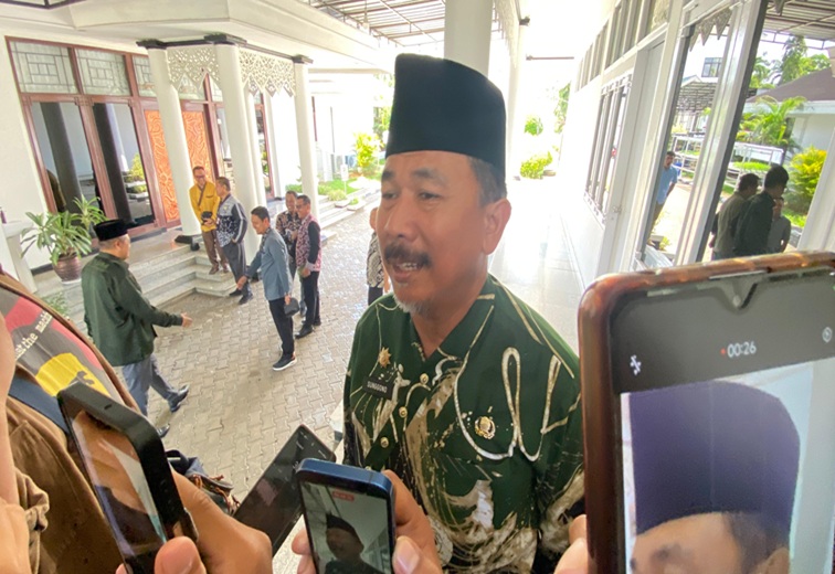 Sekda Kukar Sunggono. (Lingkar Kaltim/M. As'ari)