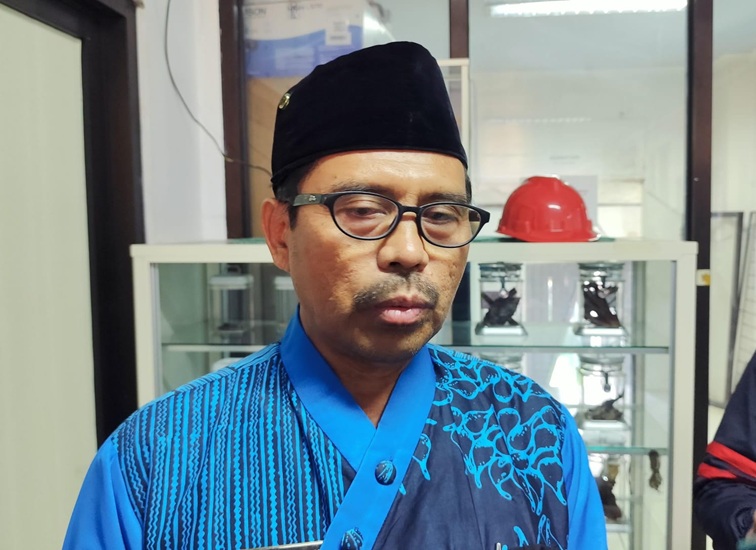Kepala Disbun Kukar Muhammad Taufik. (Lingkar Kaltim/M. As'ari)