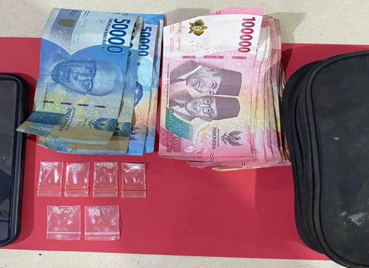 Barang Bukti yang diamankan Polsek Kota Bangun, Selasa (2/6/26). (Doc. Humas Polres Kukar)