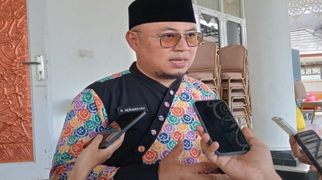 Kepala Disdikbud Kukar, Heriansyah. (Lingkar Kaltim/M. As'ari)
