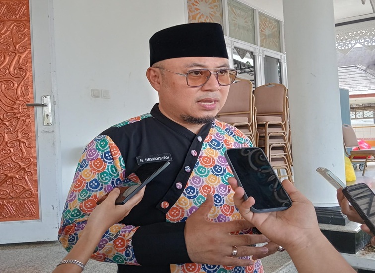 Kepala Disdikbud Kukar, Heriansyah. (Lingkar Kaltim/M. As'ari)