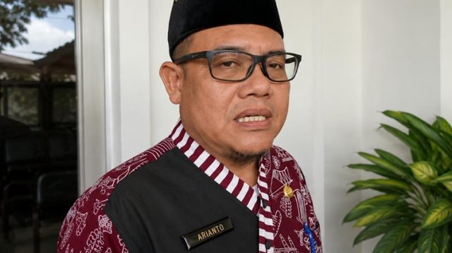 Plt. Kepala BKPSDM Kukar Arianto. (Lingkar Kaltim/M. As'ari)