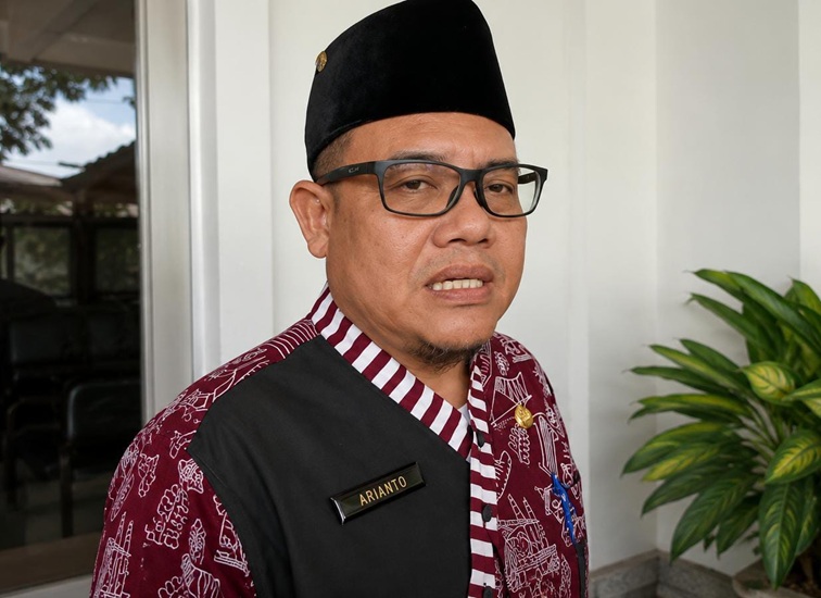 Plt. Kepala BKPSDM Kukar Arianto. (Lingkar Kaltim/M. As'ari)