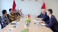 Pemerintah Indonesia dan Belarus membahas kerja sama sektor kesehatan.