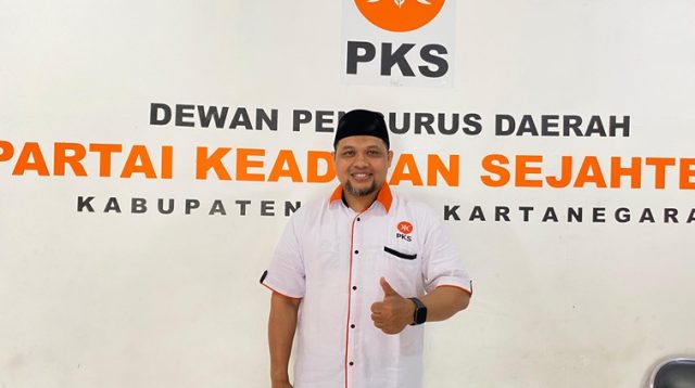 Ketua DPD PKS Kukar, Ahmad Zainuddin, Rabu (15/7/2026) (Rizki/Lingkarkaltim)