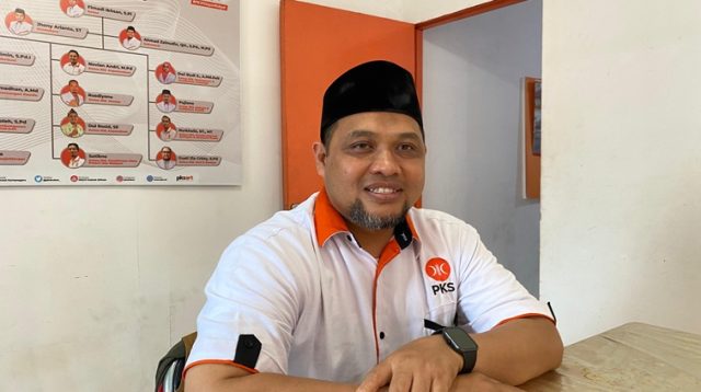 Ketua DPD PKS Kukar, Ahmad Zainuddin, Rabu (15/7/2026) (Rizki/Lingkarkaltim)