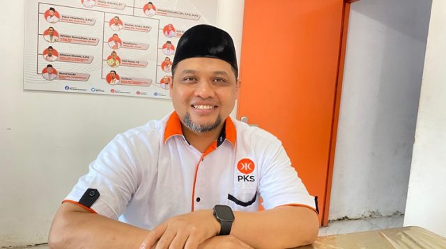 Ketua DPD PKS Kukar, Ahmad Zainuddin, Senin (6/7/2026) (Rizki/Lingkarkaltim)