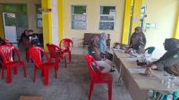 Pendaftaran pemasangan Layanan KB di Puskesmas Mangkurawang, Sabtu (4/7/26). (Dilla/lingkarkaltim)