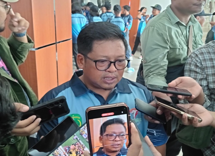 Kepala Dispora Kukar Aji Ali Husni. (Lingkar Kaltim/M. As'ari)