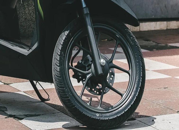 Ilustrasi ban motor
