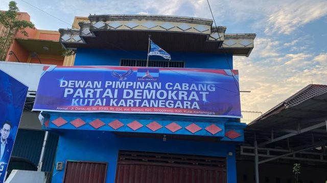 Sekretariat Demokrat Kukar, Selasa (21/7/2026) (Rizki/Lingkarkaltim)