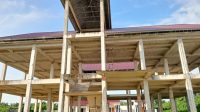 Gedung Baru Lapas Perempuan Kelas IIA Tenggarong yang masih dalam tahap pembangunan. (Lingkar Kaltim/M. As'ari)