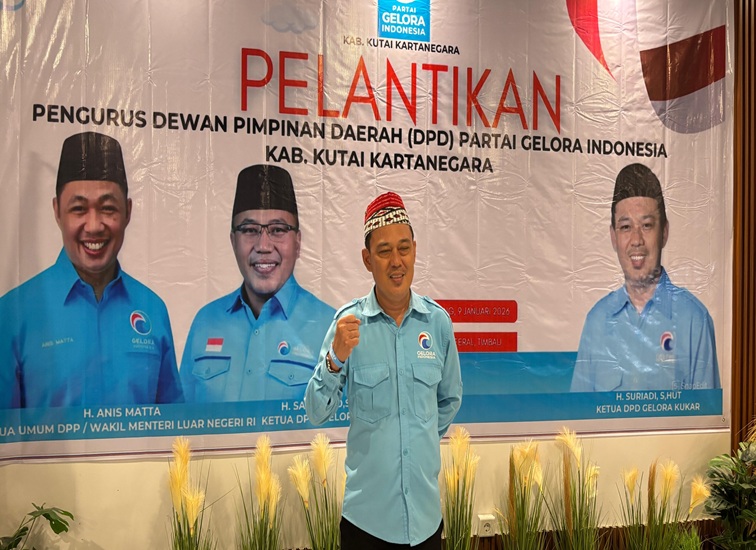 Ketua DPD Gelora Kukar H Suriadi