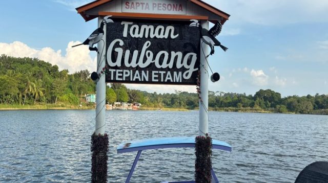 Obyek wisata Taman Gubang, Jum'at (3/7/2026) (Rizki/Lingkarkaltim)