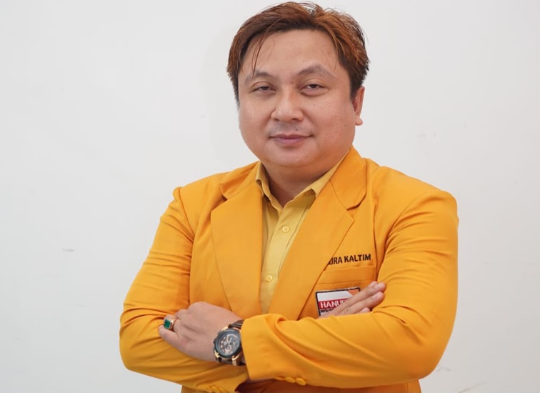 Ketua Hanura, Achmad Ridwan, Jum'at (10/7/2026) (Rizki/Lingkarkaltim)