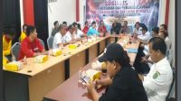 Suasana pertemuan Antara Pihak Polsek dan Kecamatan terkait penanganan karhutla, Kamis (2/7/26). (Doc. Humas Polres Kukar)